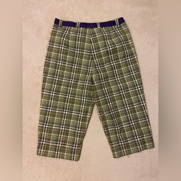White Stag size 6 plaid cropped pants size 6 NWOT - Picture 5 of 7